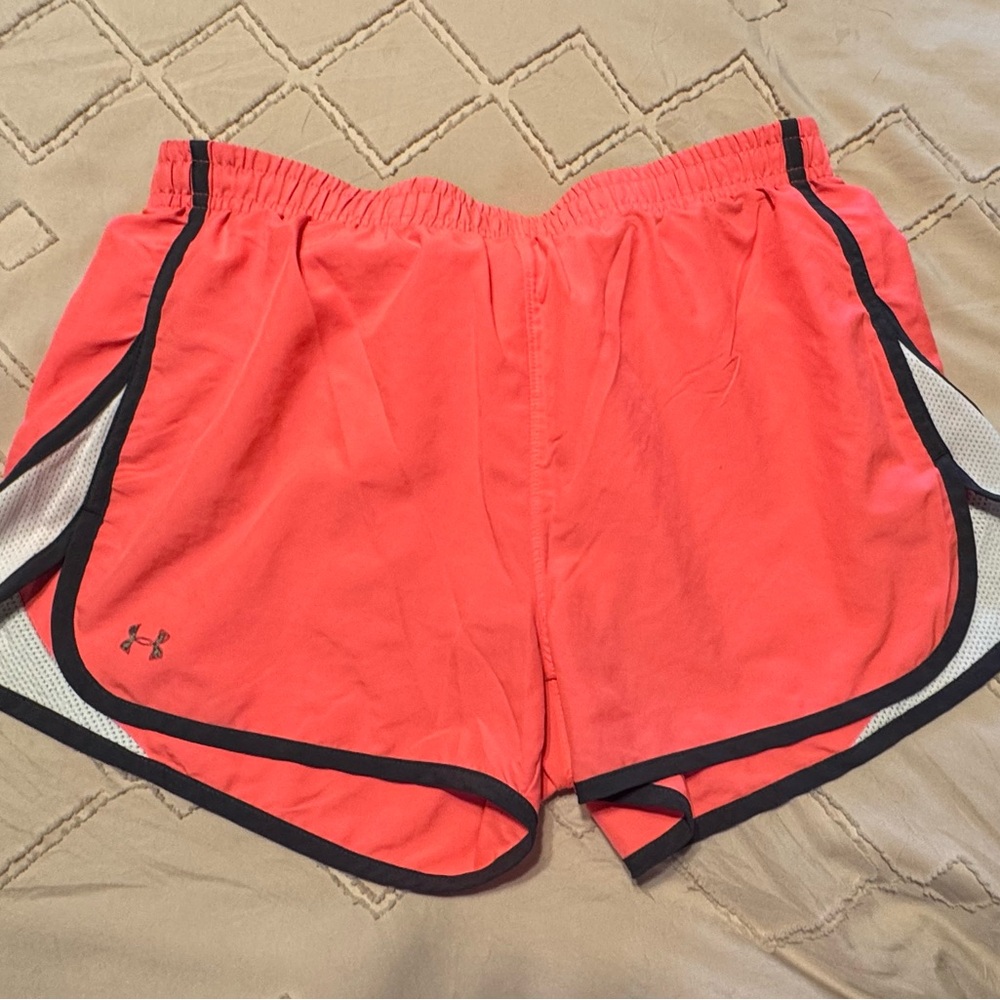 Under Armour Pink Athletic Shorts Lightweight Moisture-Wicking